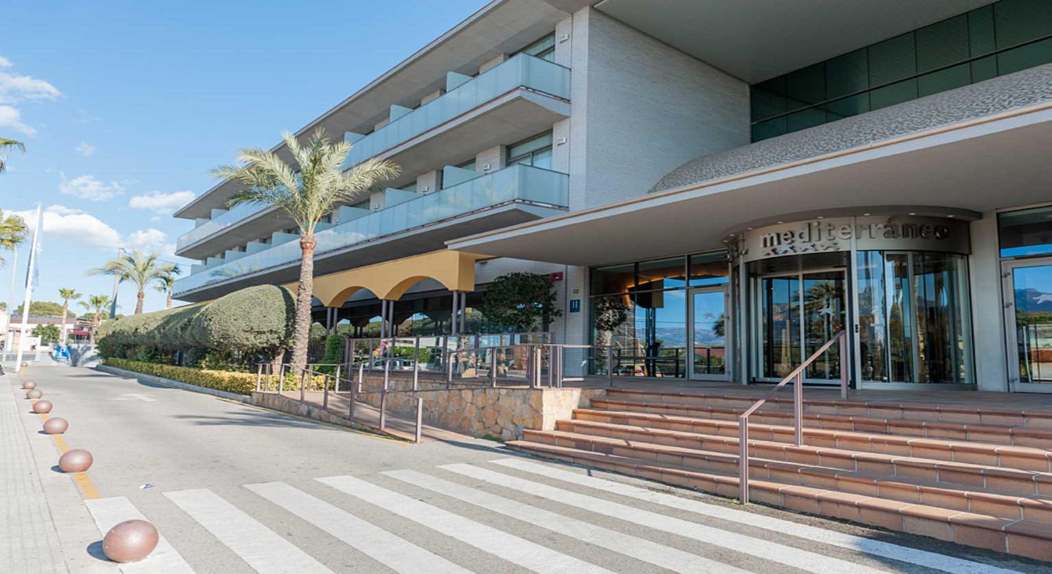 Hotel Mediterraneo Бенидорм Экстерьер фото